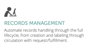 records management automate records handling